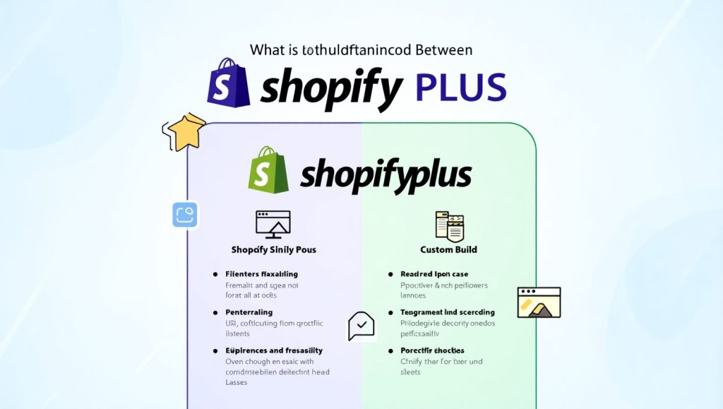 What Is the Difference Between Shopify Plus and Custom