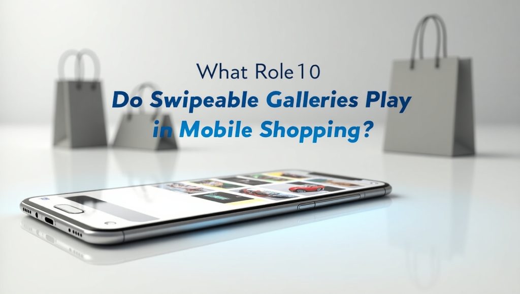 What Role Do Swipeable Galleries Play in Mobile Shopping